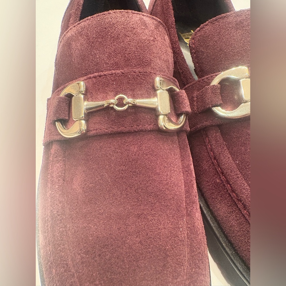 Women’s Darcy Burgundy Loafers - Picture 4 of 7